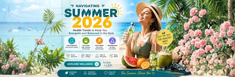 Summer 2026 Health Trends Hydrate Better. Move Smarter. Feel Lighter.