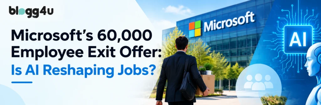 Microsoft’s 60,000 Employee Exit Offer and AI Job Impact