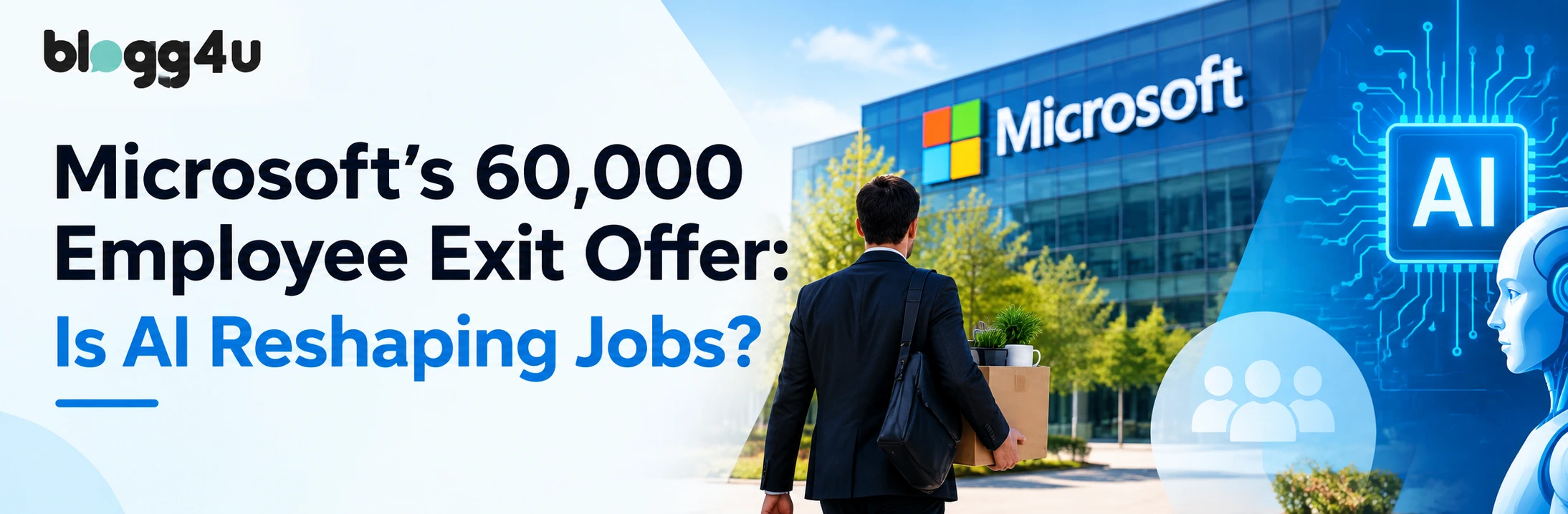 Microsoft’s 60,000 Employee Exit Offer and AI Job Impact